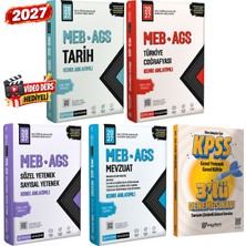 Pegem Akademi Yayıncılık 2027 Meb Ags Tarih-T.coğrafyası-Sözel Sayısal Yetenek-Mevzuat Video Ders Hediyeli Konu Anlatım Seti