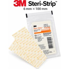 3m Steri-Strip Yara Kapatma Bandı 5’li Paket – Steril Dikiş Destek Bandı 6mm * 100mm