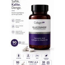 Collagen Forte Platinum Glucosamine Chondroitin Msm Kolajen 90 Tablet Eklem Sağlığı Desteği
