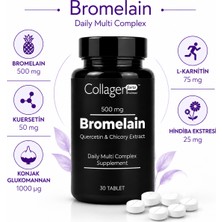 Collagen Forte Platinum  Bromelain Kolajen Takviyesi 30 Tablet 11 Yaş ve Üzeri Kullanım İçin
