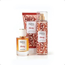 The Bath Factory Liberty Parfüm 50 ml + Vücut Losyonu 200 ml + Vücut Spreyi 200 ml Hediyelik Set