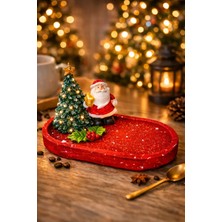 Lamira Hobi Noel Babalı,yeni Yıl Sunumluk,takı Tabağı,bardak Altlığı