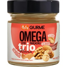 Pol's Gurme Omega Trio Çıtır Parçacıklı Krema 210 gr Doğal İçerik ve Yüksek Lif Kaynağı