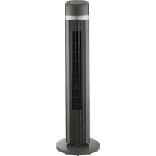 Luxell Plus 60W Uzaktan Kumandalı Kule Tipi Vantilatör Gri