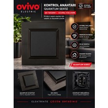 Ovivo Quantum Siyah Anahtar-Çerçeve Dahil