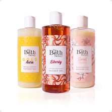 The Bath Factory Duş Jeli Seti 3 x 400 Ml Liberty Gold Aura Vanilya Koku ve Nemlendirici Etki