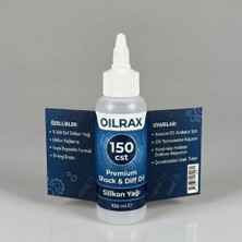 Oilrax Oılrax Pure Sılıcone Oıl 150 Cst - Shock & Dıff Oıl 100 ml