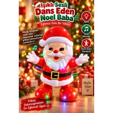 Toha Işıklı Sesli Dans Eden Noel Baba – Müzikli Hareketli Elektronik Yılbaşı Dekor Oyuncağı