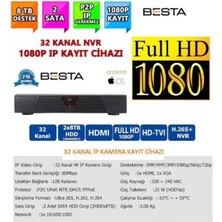 Pileli Store NVR-83321 Nvr Ip 32 Kanal Kamera Kayıt Cihazı - Eseecloud