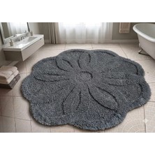 Yıkanabilir 100*100 Royal Tuft Papatya