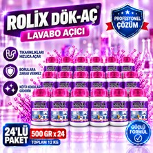 Rolix 24'lü Dök Aç Lavabo Açıcı 500 gr