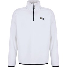 National Geographic Ekru Erkek Polar Sweatshırt N6WM-SWT4050
