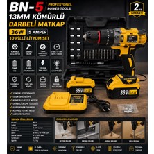 Bn-5 13MM Kömürlü Darbeli Matkap Seti