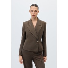SHN Kruvaze Blazer Ceket Takım