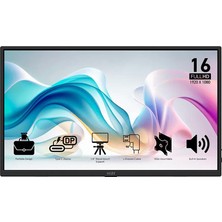 MSI Msı 15.6'' Pro MP165 E6 4ms 60Hz Fhd IPS Taşınabilir Monitör