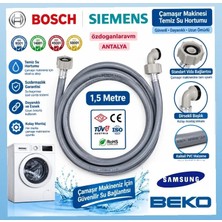 Dogant Bosch Sıemens Samsung Beko Altus Çamaşır Makinası Temiz Su Hortumu 1,5 Metre