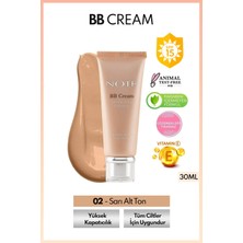 BB Cream SPF 15 Nemlendirici Etkili Yoğun Kapatıcı BB Krem - 02 Orta Koyu