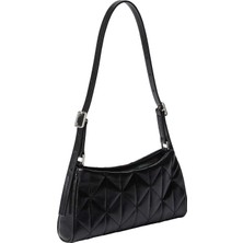 Calvin Klein Siyah Kadın Omuz Çantası Quılted Sm Shoulder Bag