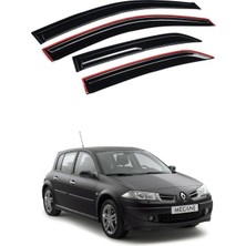 X Power Tuning Renault Megane 2 Hb 2003.2008 Uyumlu 4 .lü Ön Arka Cam Rüzgarlığı