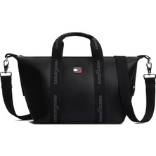 Tommy Hilfiger Siyah Kadın Çapraz Çanta Tjw Daıly Elevated Mını Tote