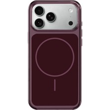 Stylmenplus Joko Apple iPhone 18 Pro Max Vizima Magsafe Kapak - Bordo