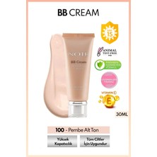 BB Cream SPF 15 Nemlendirici Etkili Yoğun Kapatıcı BB Krem - 100 Porcelain
