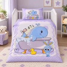 Pamukören Bebek Nevresim ve Yastık Kılıfı Seti Friends 100X150