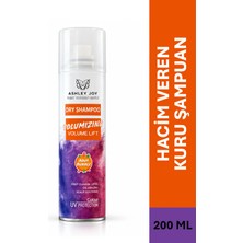 Ashley Joy Çabuk Sönen Ve Yağlanan Saçlar Için Hacim Veren Kuru Şampuan Aqua Bubble Kokulu 200 ml