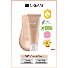 BB Cream SPF 15 Nemlendirici Etkili Yoğun Kapatıcı BB Krem - 300 Light Beige