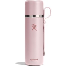 Hydro Flask Hot Flex & Cup Bardaklı Termos 828 ml (28 Oz) - Trillium Pembe