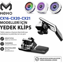 Alkasaz Memo CX16-CX20 ve CX21 Için Yedek Klips Aparat 2 ADET-(5775) - ALKHBY3025-7490