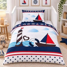 Pamukören Bebek Nevresim ve Yastık Kılıfı Seti Dümen 100X150