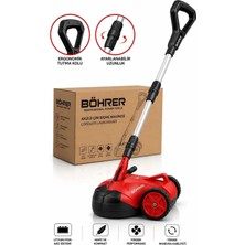 Böhrer BA011519 Akülü Çim Biçme Makinesi Şarjlı Çim Kesici Bahçe Çim Kesme Makinesi Lityum Iyon Bataryalı A