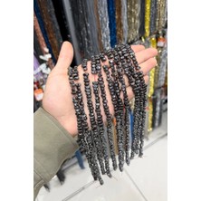 Uçar Doğal Taş Hematit Taşı 6x7mm Amorf Kesim Doğal Taş Diziler