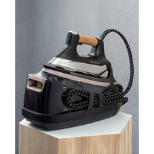 Rowenta Eco Steam Pro DG9661 Buhar Kazanlı Ütü 2800 W Siyah-Bej