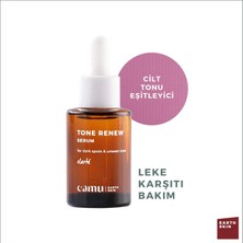 Camu Leke Karşıtı & Cilt Tonu Eşitleyici Yüz Serumu 30 mL | %2 Traneksamik Asit & %1 Alfa Arbutin, Güneş ve Lekesi Giderici Aydınlatıcı Bakım