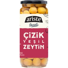 Ariste Taneli Çizik Yeşil Zeytin 300 gr