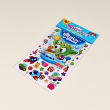 Tanex Astronot Temalı Parlak Sticker - Renkli