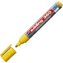 Edding E-360 Beyaz Tahta Kalemi Cap Off SARI-ED36005