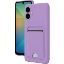 Tbl Dekor Samsung Galaxy A07 4g Kelvin Kartvizitli Silikon - Lila