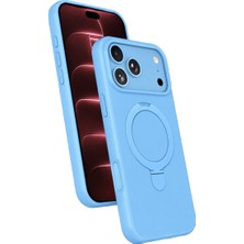 Tbl Dekor Apple iPhone 18 Pro Max Regal Magsafe Standlı Kapak - Sierra Blue
