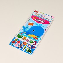 Tanex Balık Temalı Parlak Sticker - Renkli