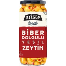 Ariste Taneli Biber Dolgulu – Biberli Yeşil Zeytin 300 gr