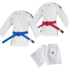 Adidas K250KIT Senko Karate Kumite Elbisesi Seti (2 Üst - 1 Pantolon)