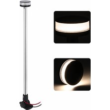 Labarka LED Krom Yatarlı Bayrak Direği 12V 60 cm