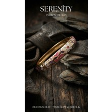 Serenity Prinç Kaplama Zamak Bileklik 01