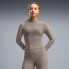 Puma Cloudspun Kadın Bej Sweatshirt (529157-81)