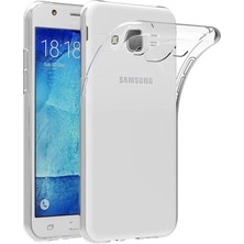 Decostyle Samsung Galaxy J7 Kılıf Lüx Şeffaf Silikon