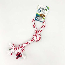 Euro Dog Edntrend Eurodog Diş Ipi Halka Üç Düğüm Kırmızı Beyaz 30 cm