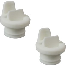 Supervac Philips Avent SCF332, SCF334, SCF395 ile Uyumlu Göğüs Pompası Beyaz Valf 2'li